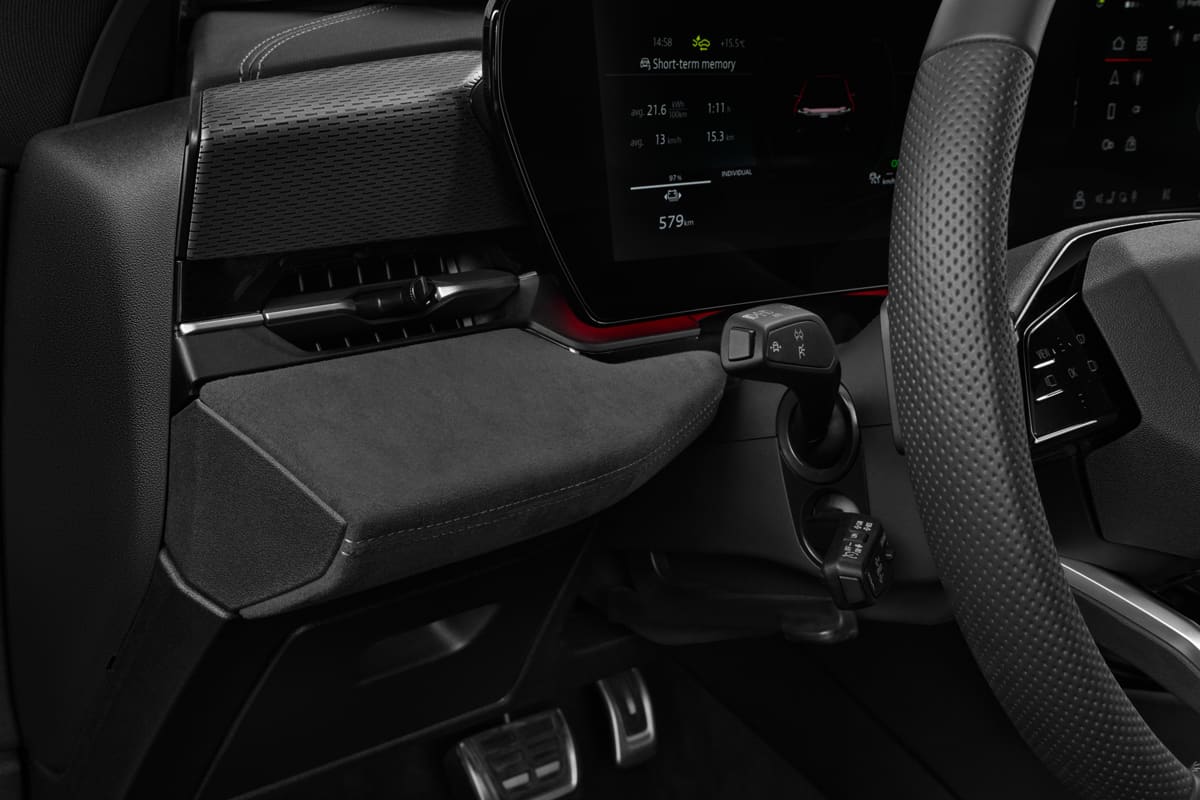 Lüftung eines Audi A6 Avant e-tron