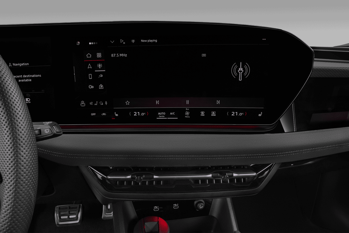 Audiosystem eines Audi A6 Avant e-tron