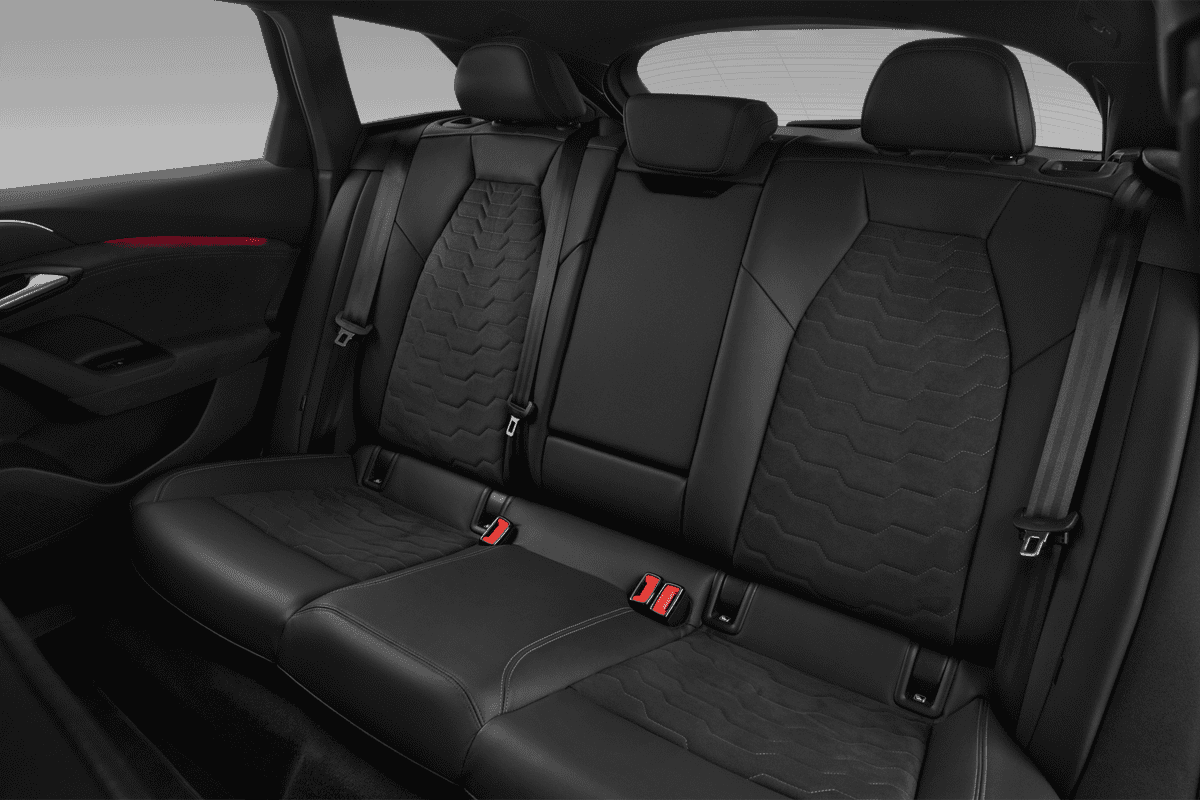 Rücksitzbank eines Audi A6 Avant e-tron