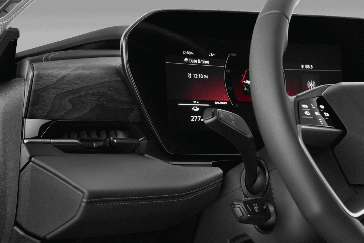 Lüftung eines Audi A6 Sportback e-tron 