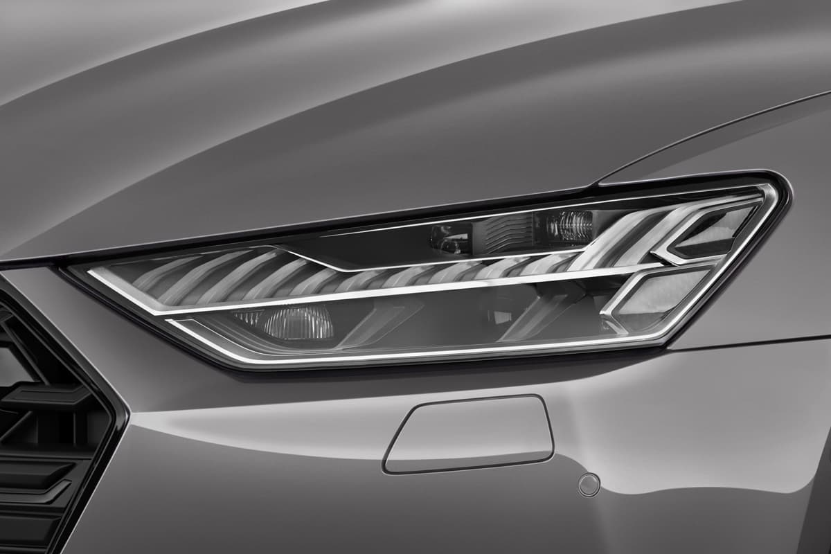 Frontscheinwerfer eines Audi A7 Sportback