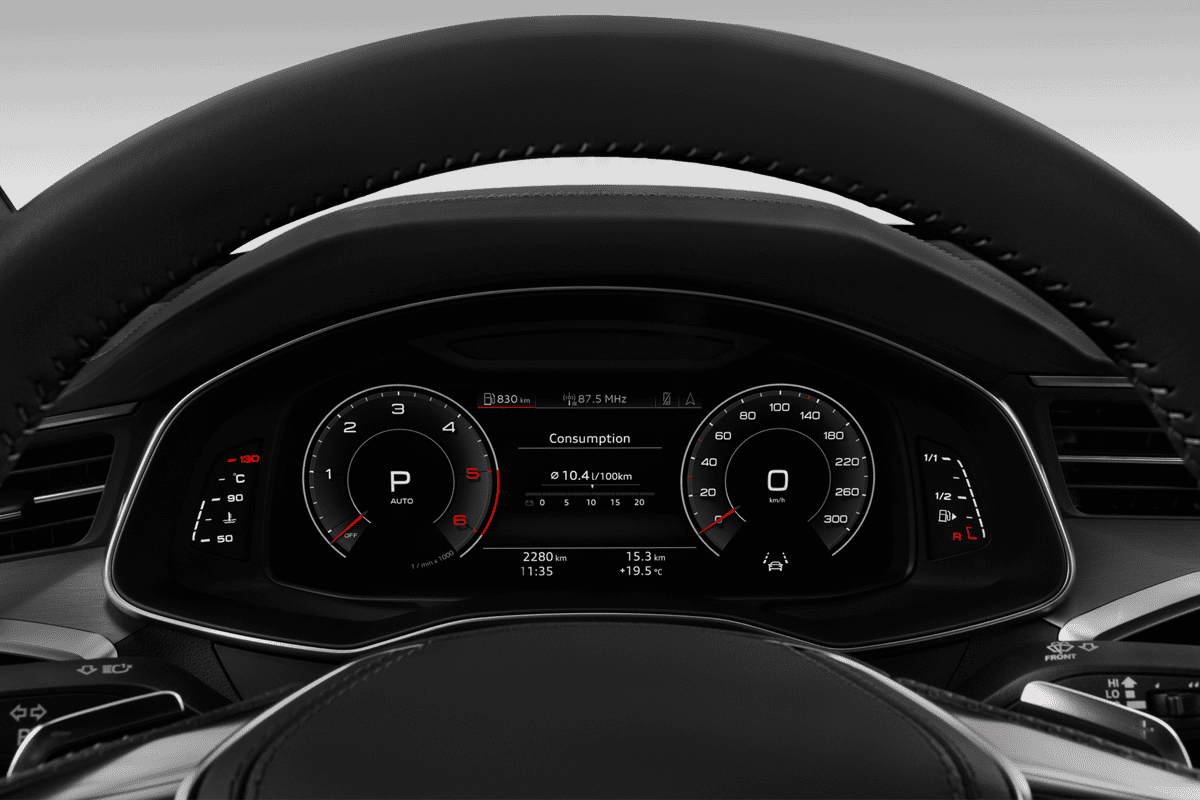 Kombiinstrument eines Audi A7 Sportback