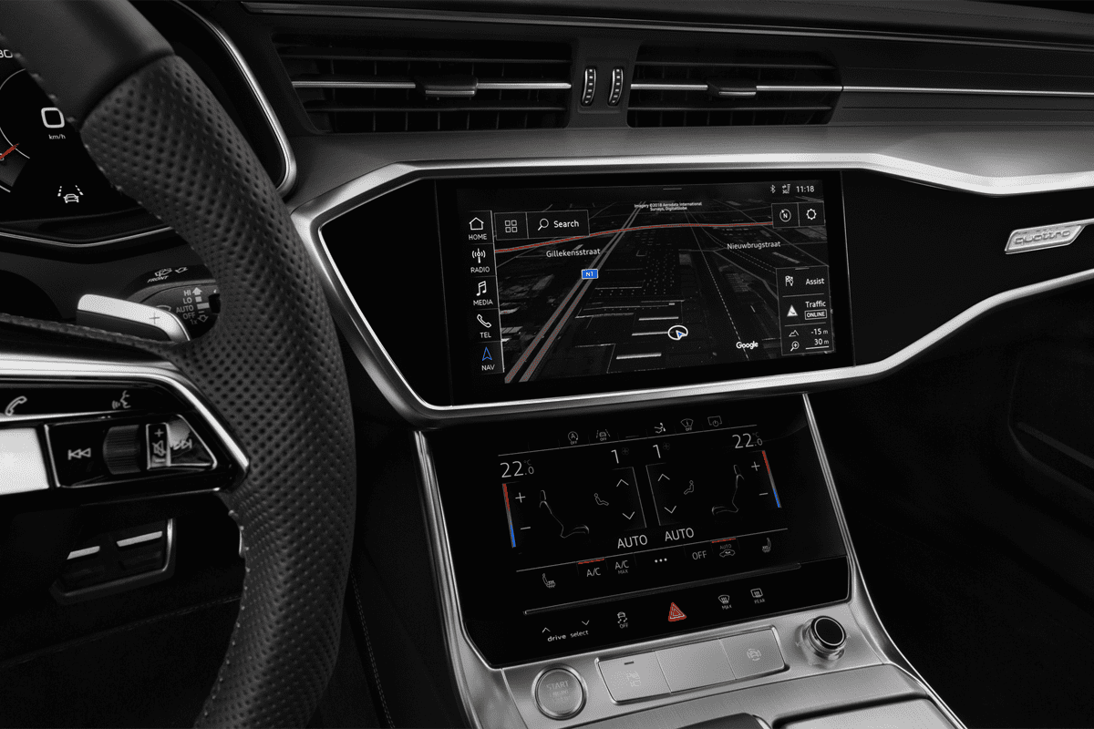 Klimasteuerung eines Audi A7 Sportback