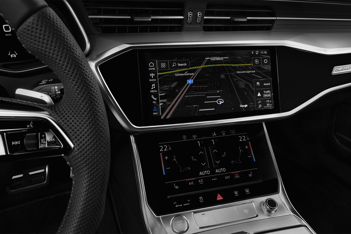 Audiosystem eines Audi A7 Sportback TFSI e