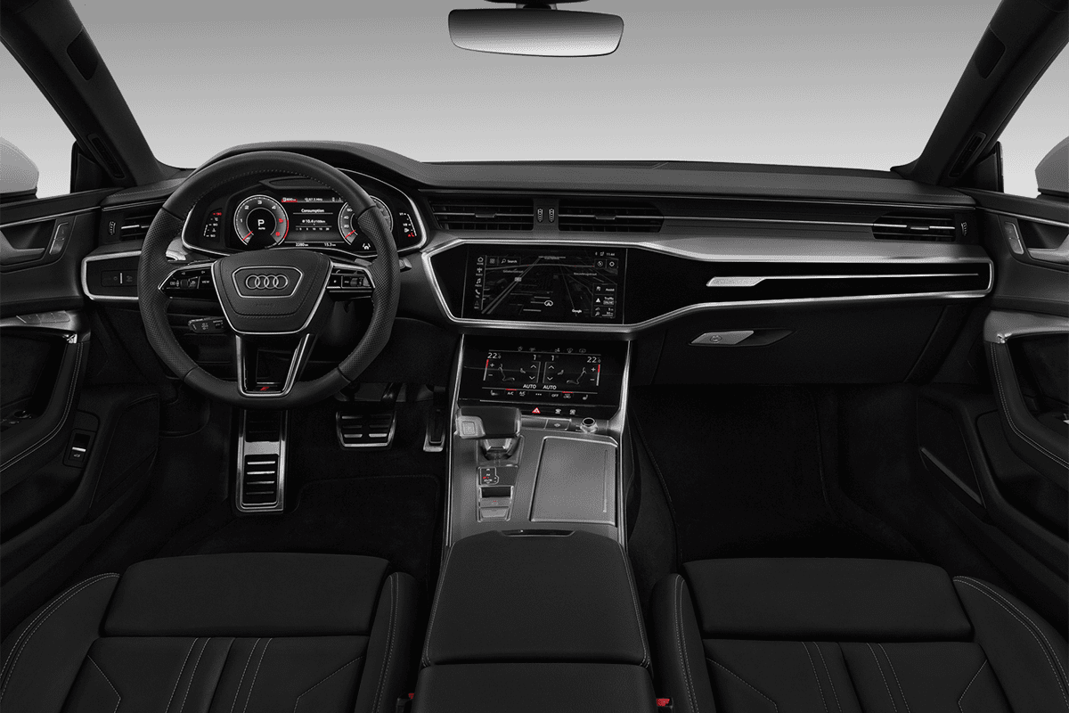 Armaturenbrett eines Audi A7 Sportback TFSI e