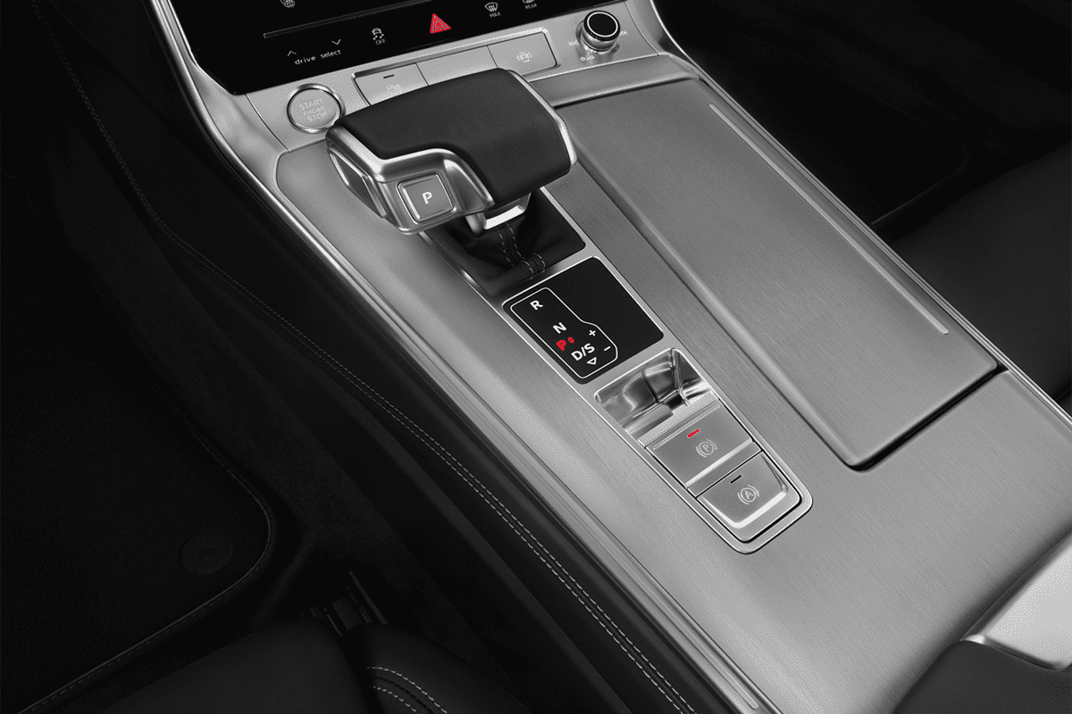 Schaltknüppel eines Audi A7 Sportback TFSI e