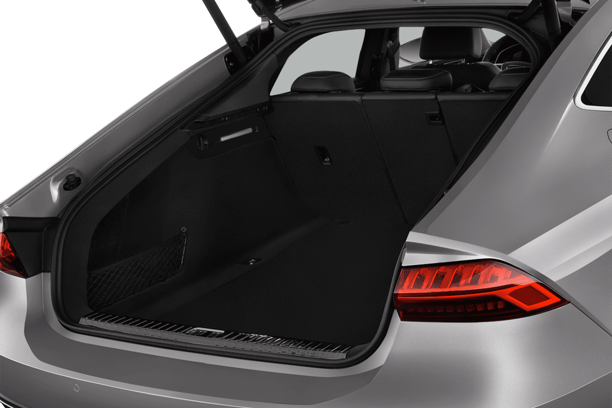 Kofferraum eines Audi A7 Sportback TFSI e