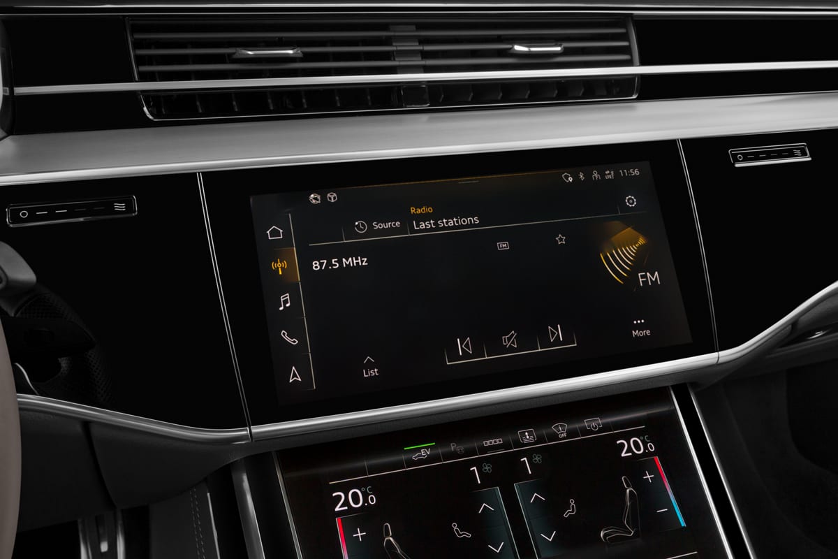 Audiosystem eines Audi A8