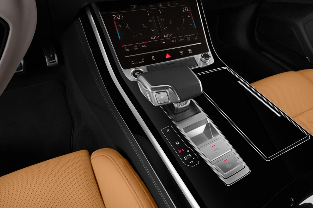 Schaltknüppel eines Audi A8
