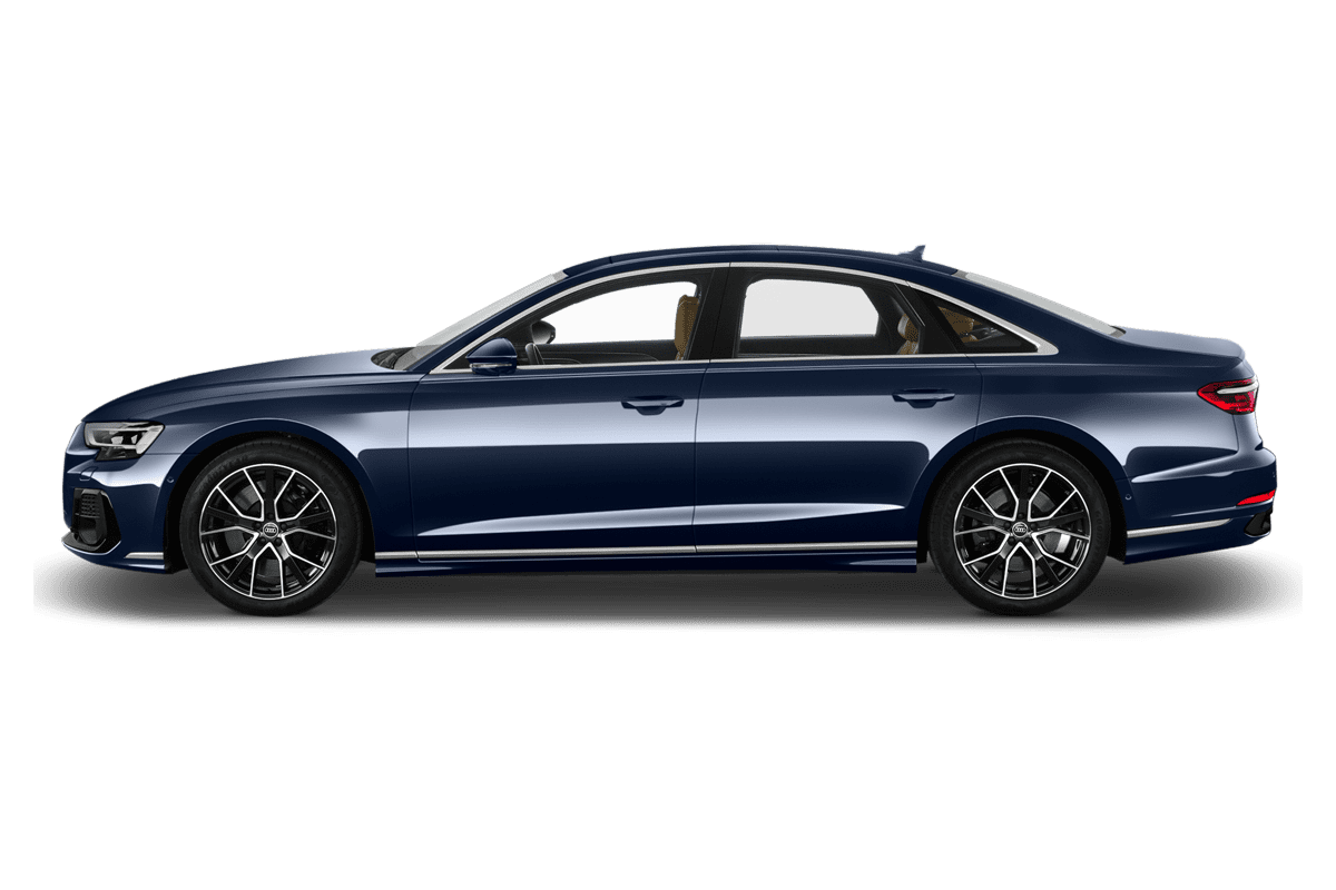 Seitenansicht eines Audi A8