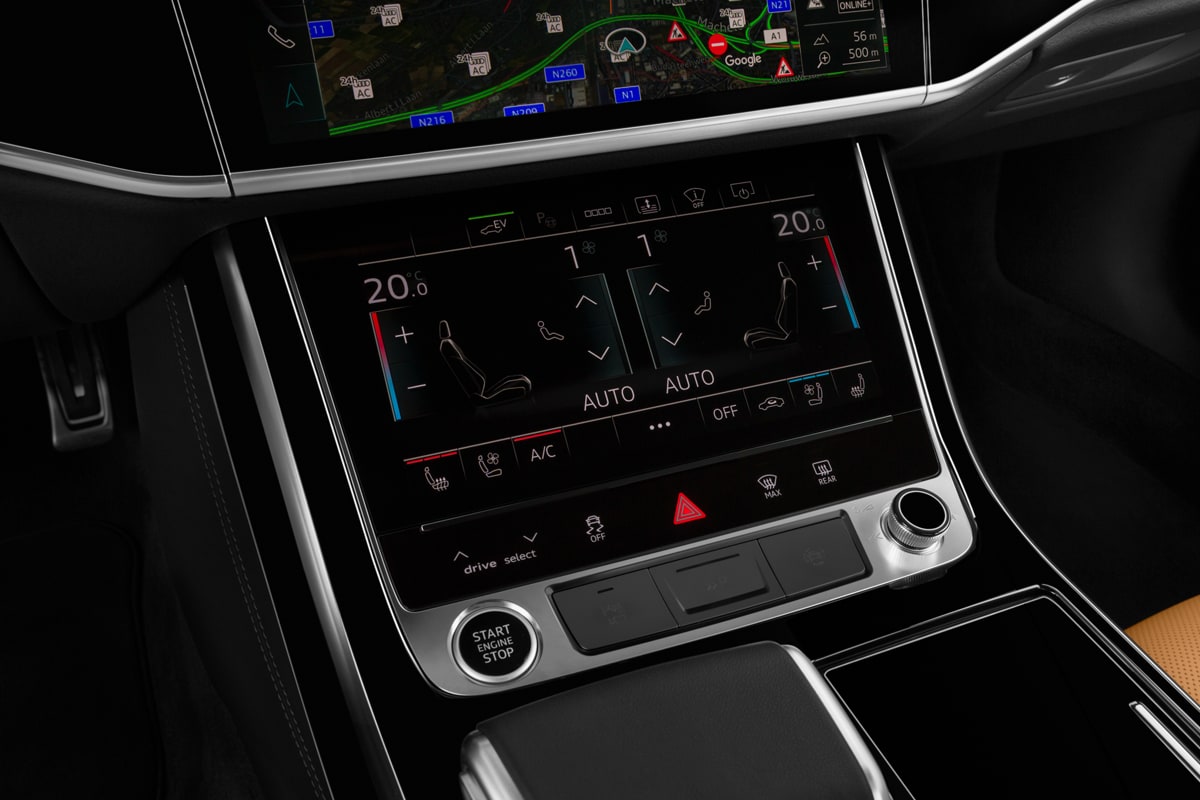 Klimasteuerung eines Audi A8