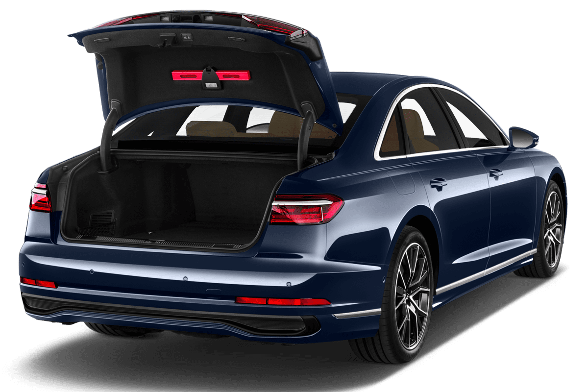 Kofferraum eines Audi A8