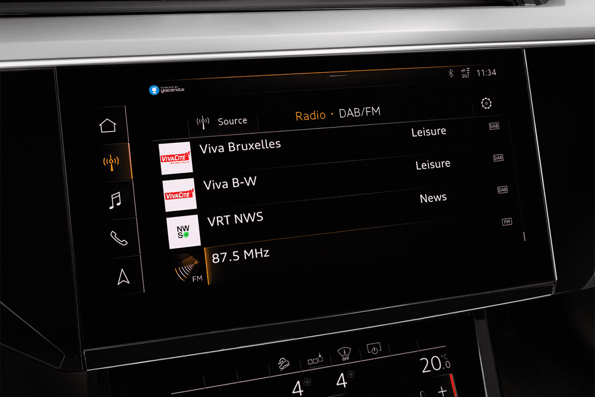 Audiosystem eines Audi e-tron S