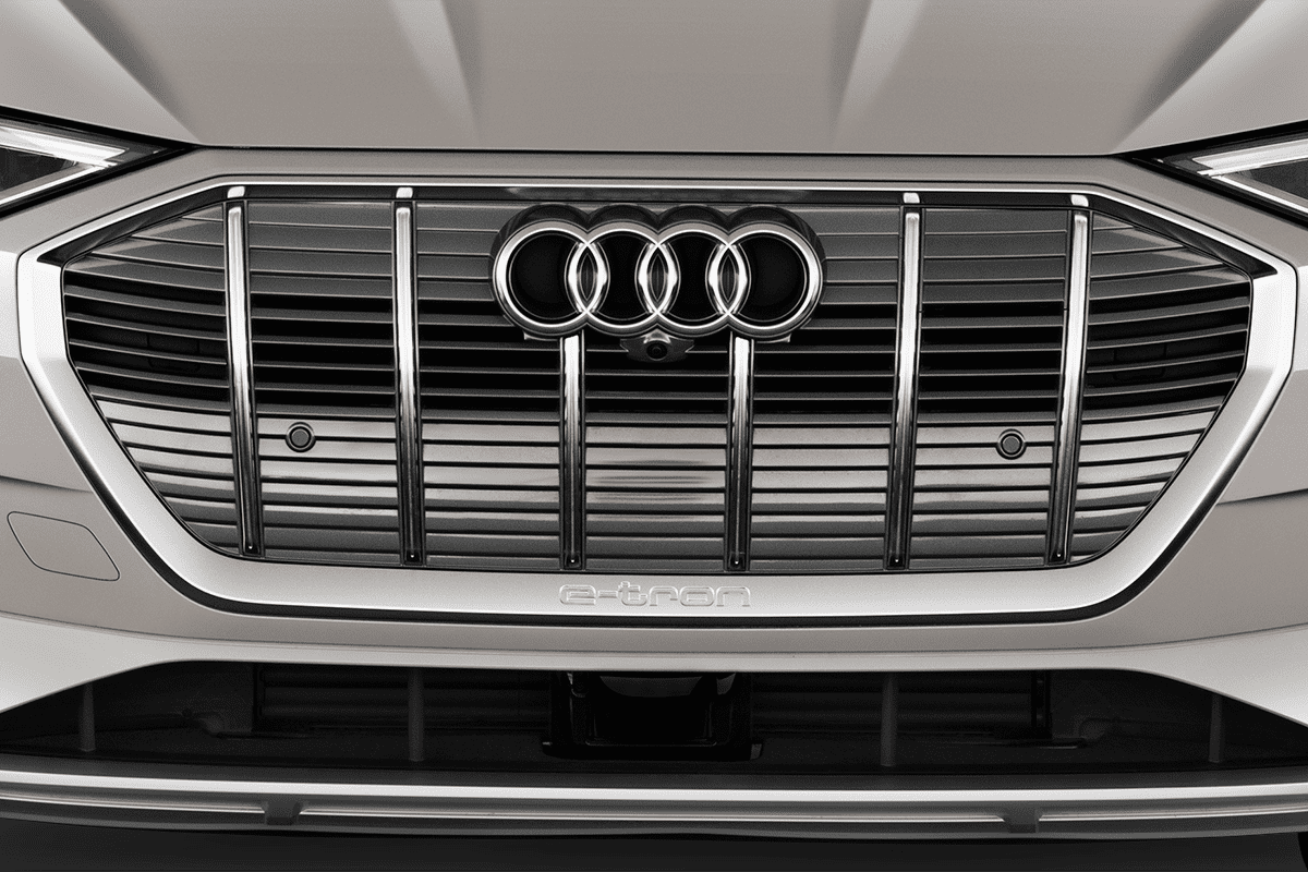 Kühlergrill eines Audi e-tron S