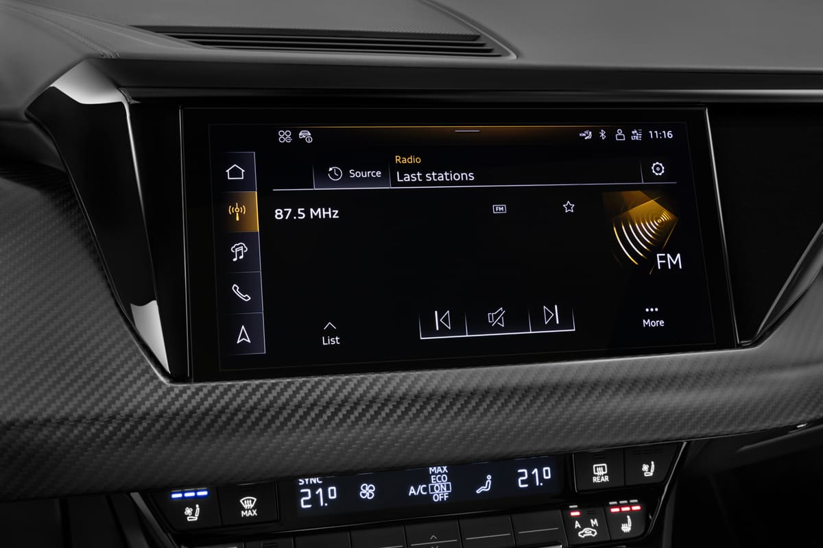 Audiosystem eines Audi e-tron GT