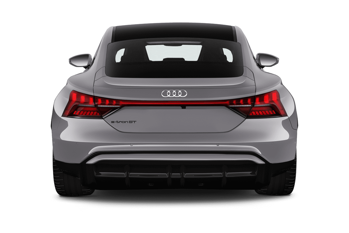 Heckansicht eines Audi e-tron GT