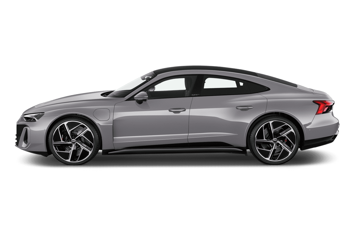 Seitenansicht eines Audi e-tron GT