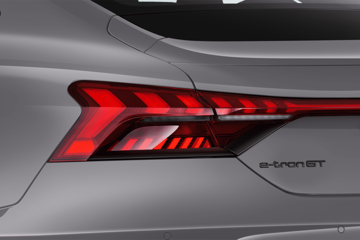 Heckleuchten eines Audi e-tron GT