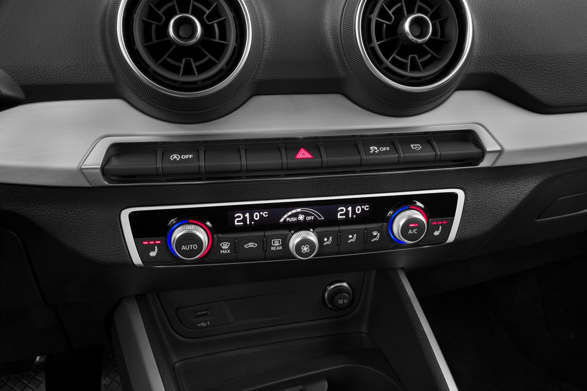 Klimasteuerung eines Audi Q2