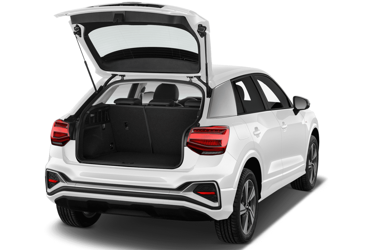 Kofferraum eines Audi Q2