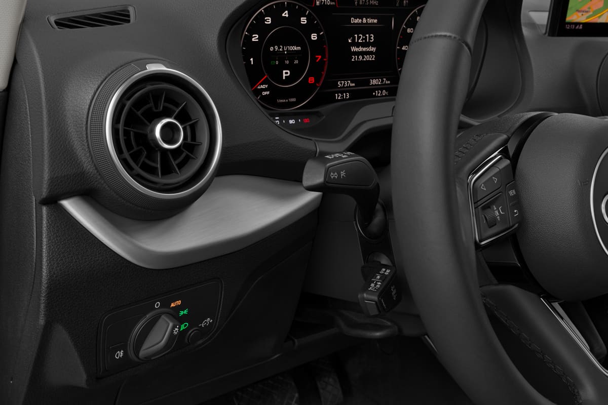 Lüftung eines Audi Q2 