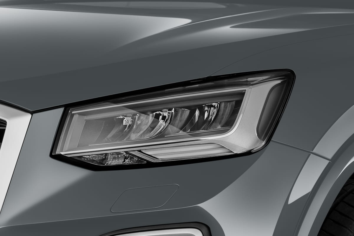 Frontscheinwerfer eines Audi Q2 