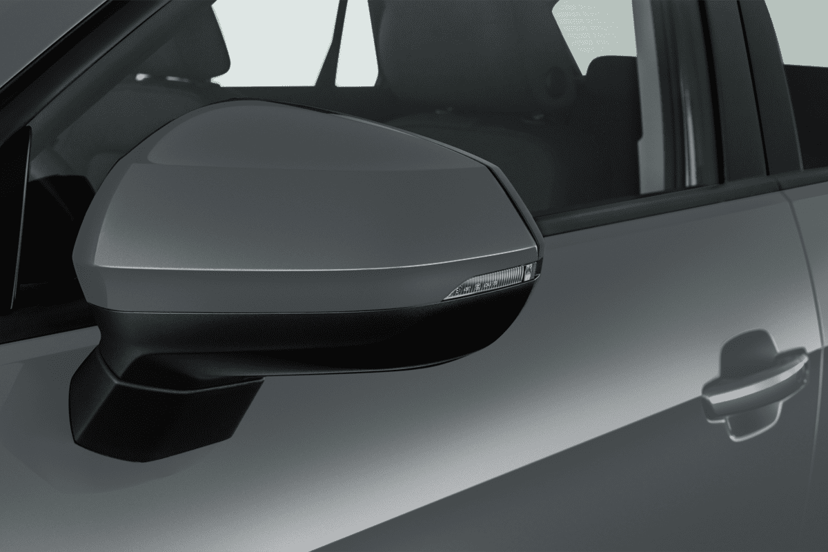 Rückspiegel eines Audi Q2 