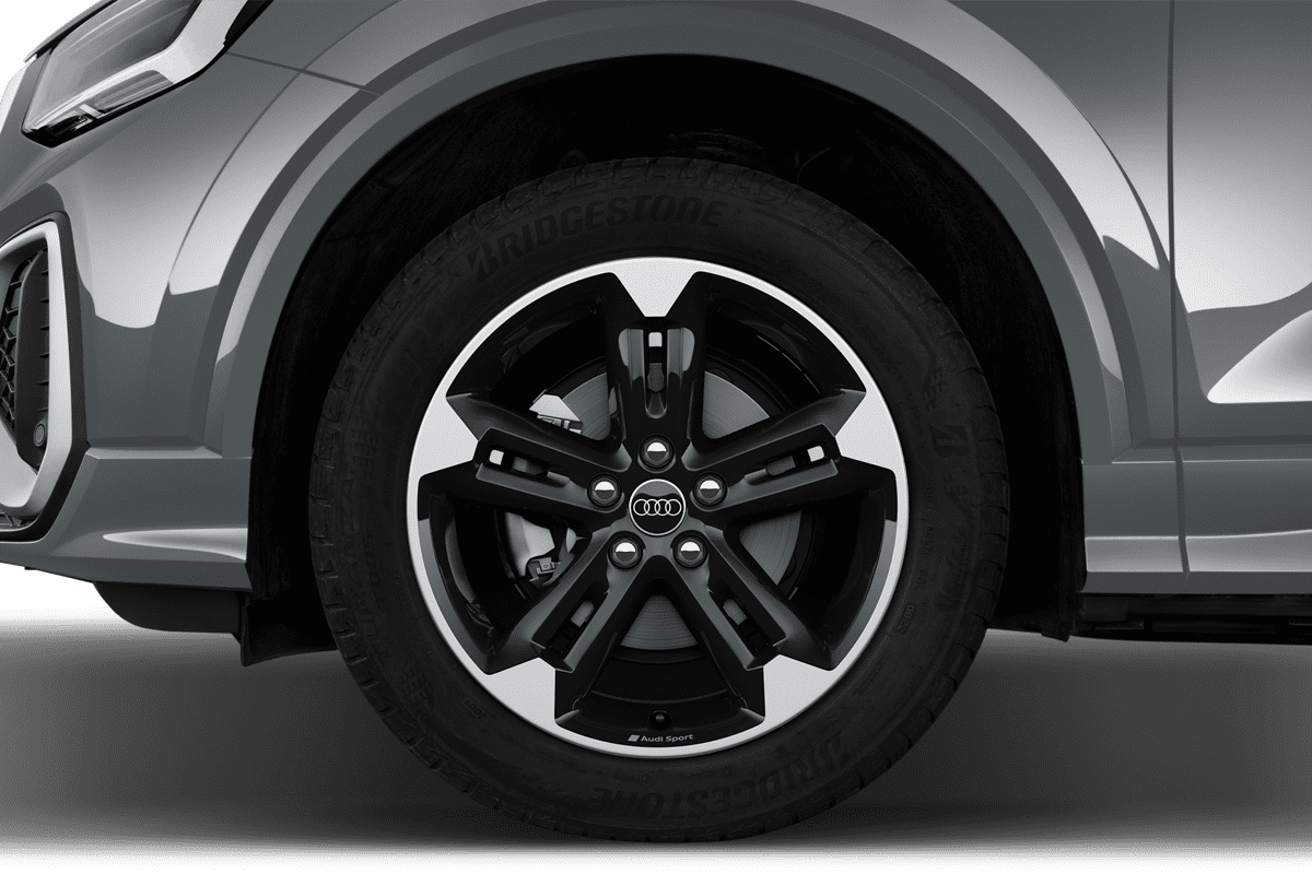 Radkappe oder Felge eines Audi Q2 