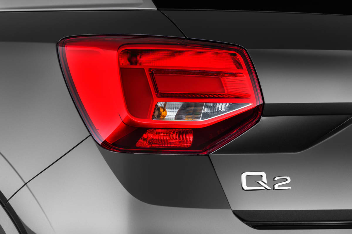 Heckleuchten eines Audi Q2 