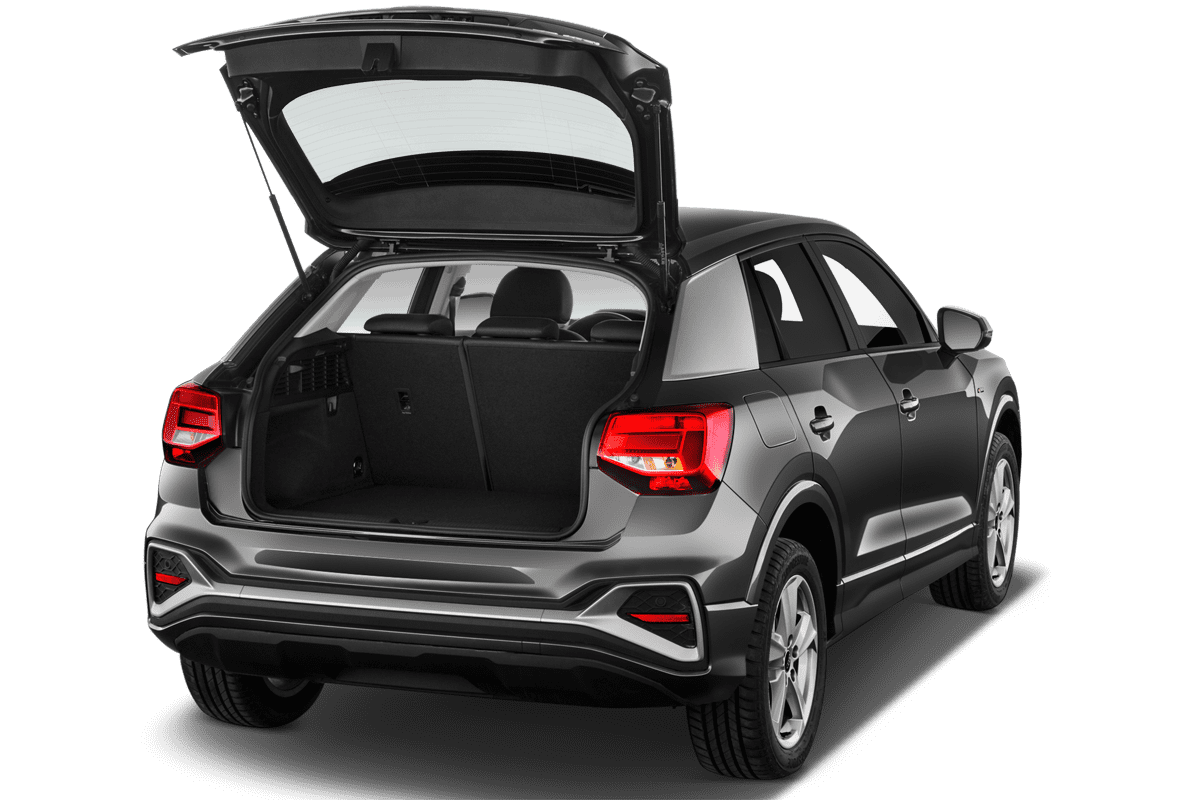 Kofferraum eines Audi Q2 