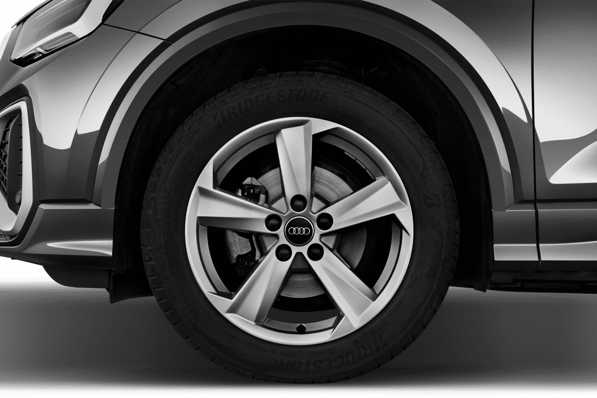 Radkappe oder Felge eines Audi Q2 