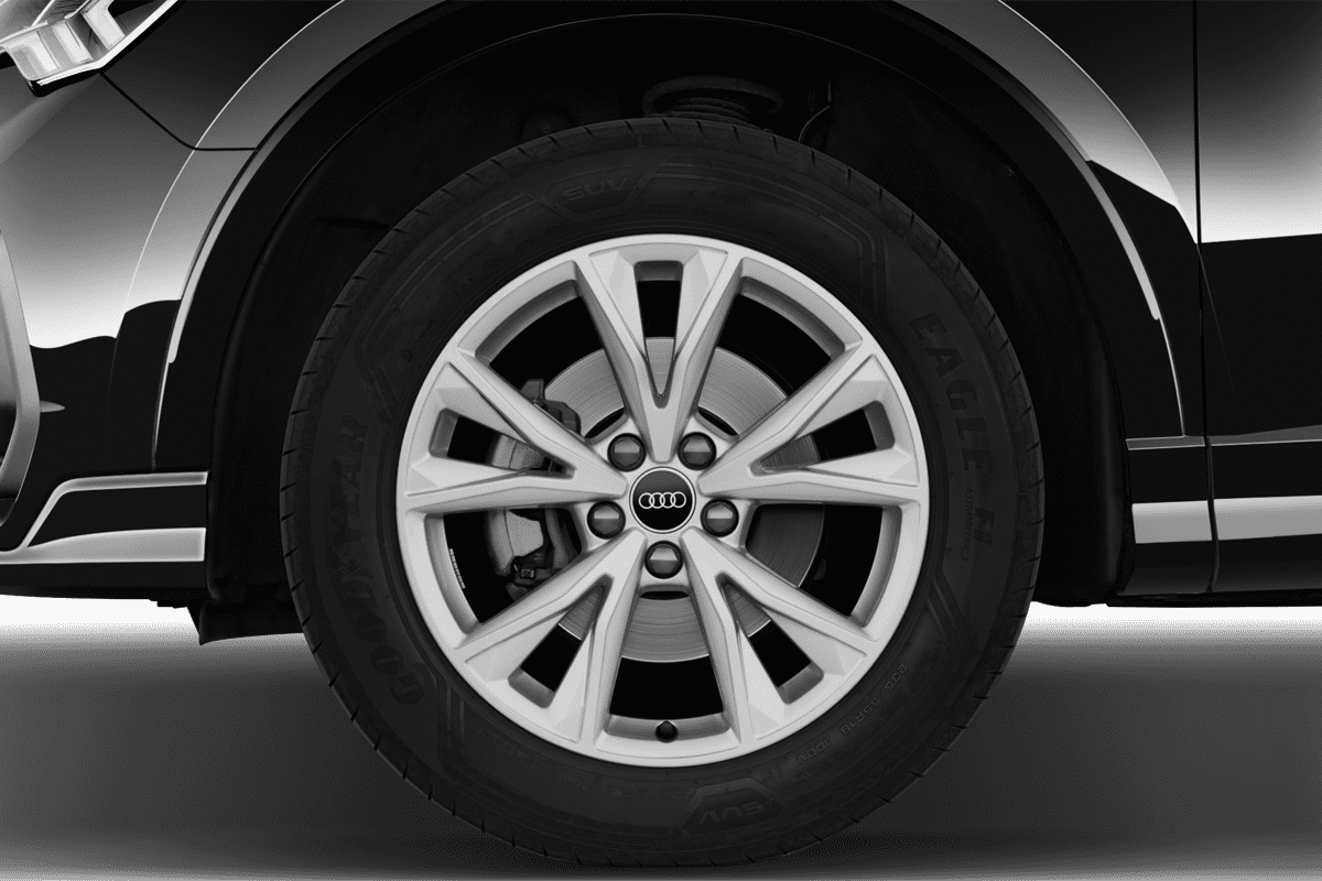 Radkappe oder Felge eines Audi Q3 SUV (neues Modell)