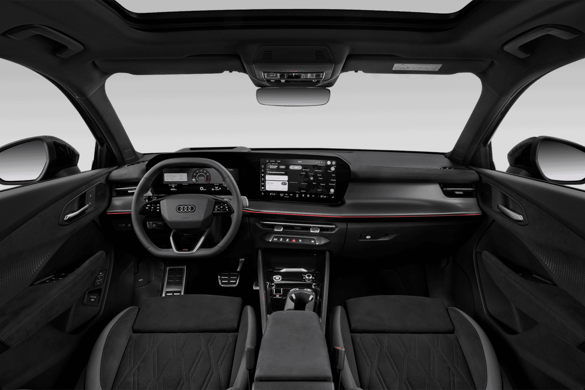 Armaturenbrett eines Audi Q3 SUV (neues Modell)