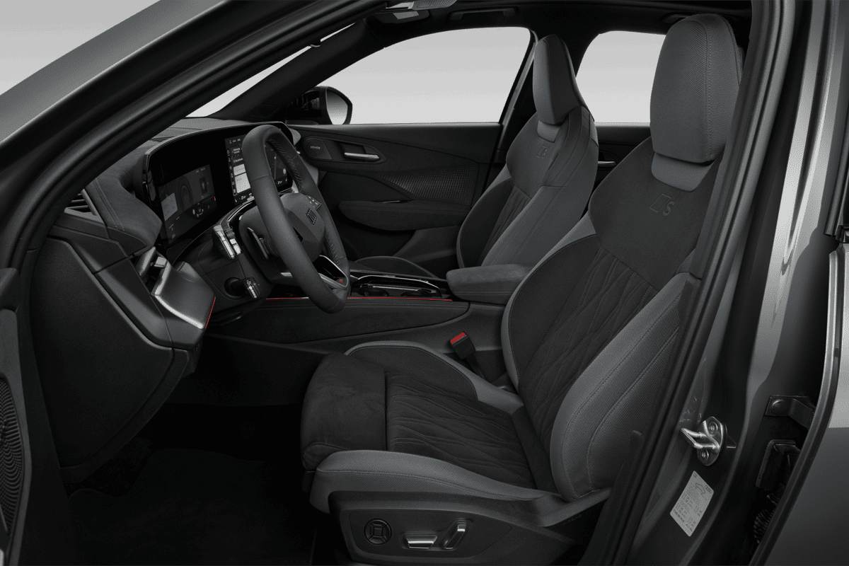 Vordersitze eines Audi Q3 SUV (neues Modell)