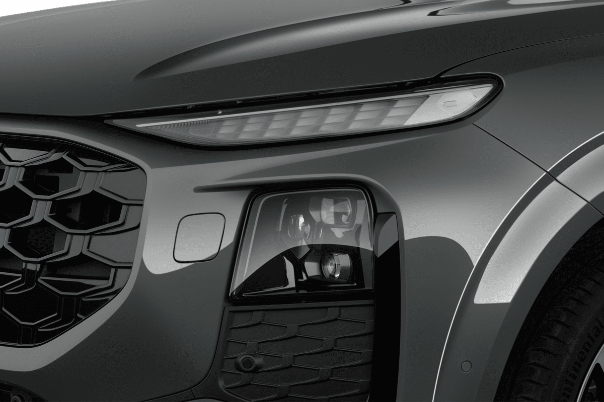 Frontscheinwerfer eines Audi Q3 SUV (neues Modell)