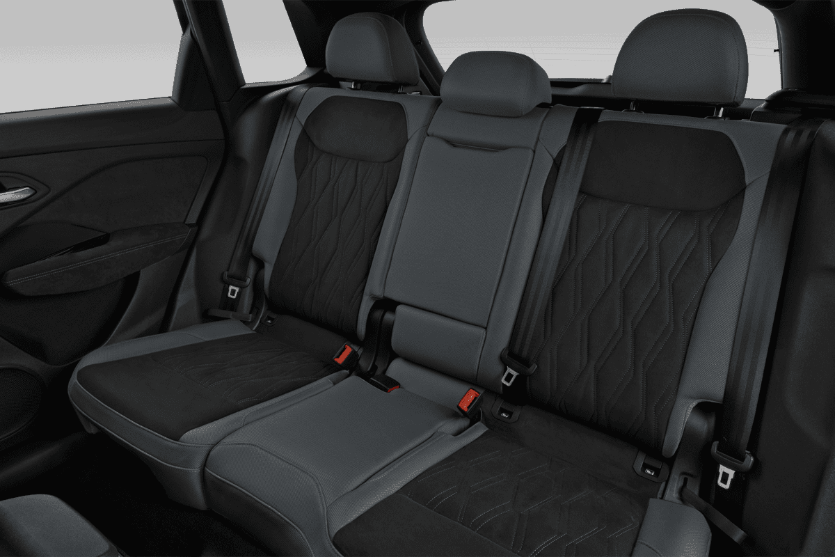 Rücksitzbank eines Audi Q3 SUV (neues Modell)