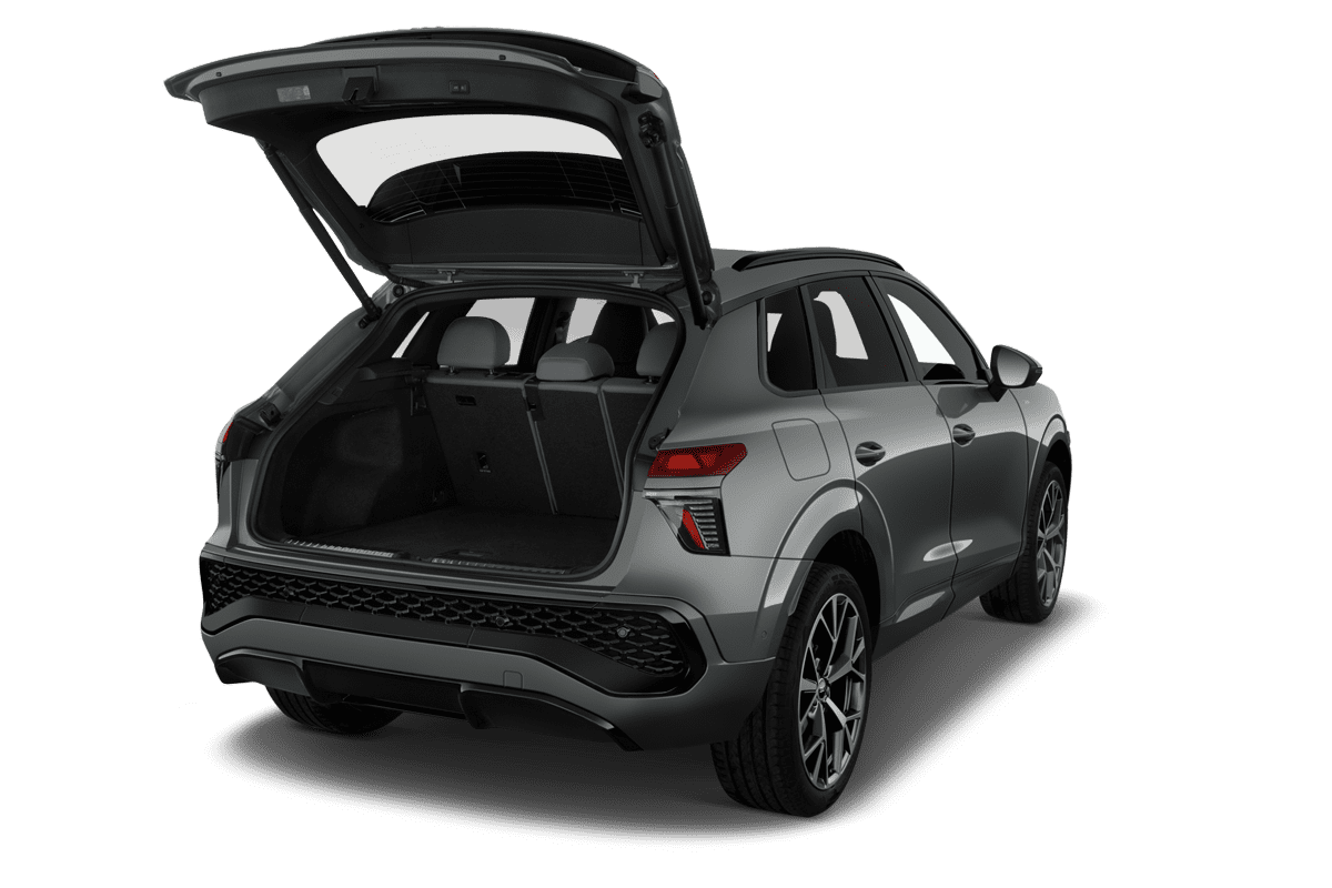 Kofferraum eines Audi Q3 SUV (neues Modell)