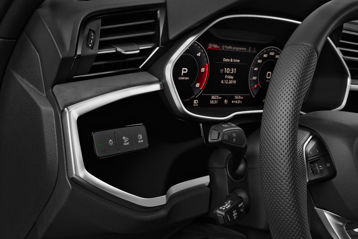 Lüftung eines Audi Q3 Sportback