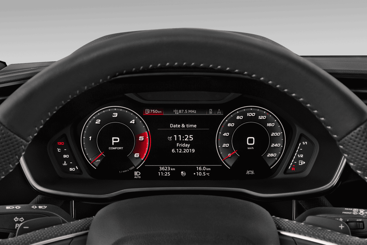Kombiinstrument eines Audi Q3 Sportback