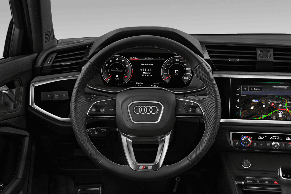 Lenkrad eines Audi Q3 Sportback