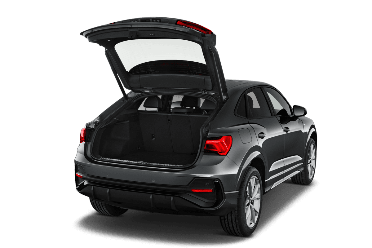 Kofferraum eines Audi Q3 Sportback
