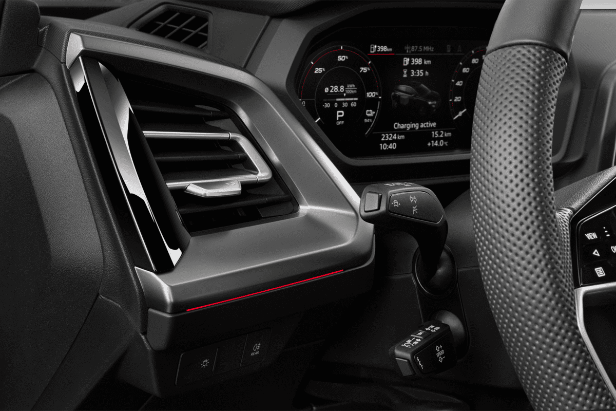 Lüftung eines Audi Q4 Sportback e-tron