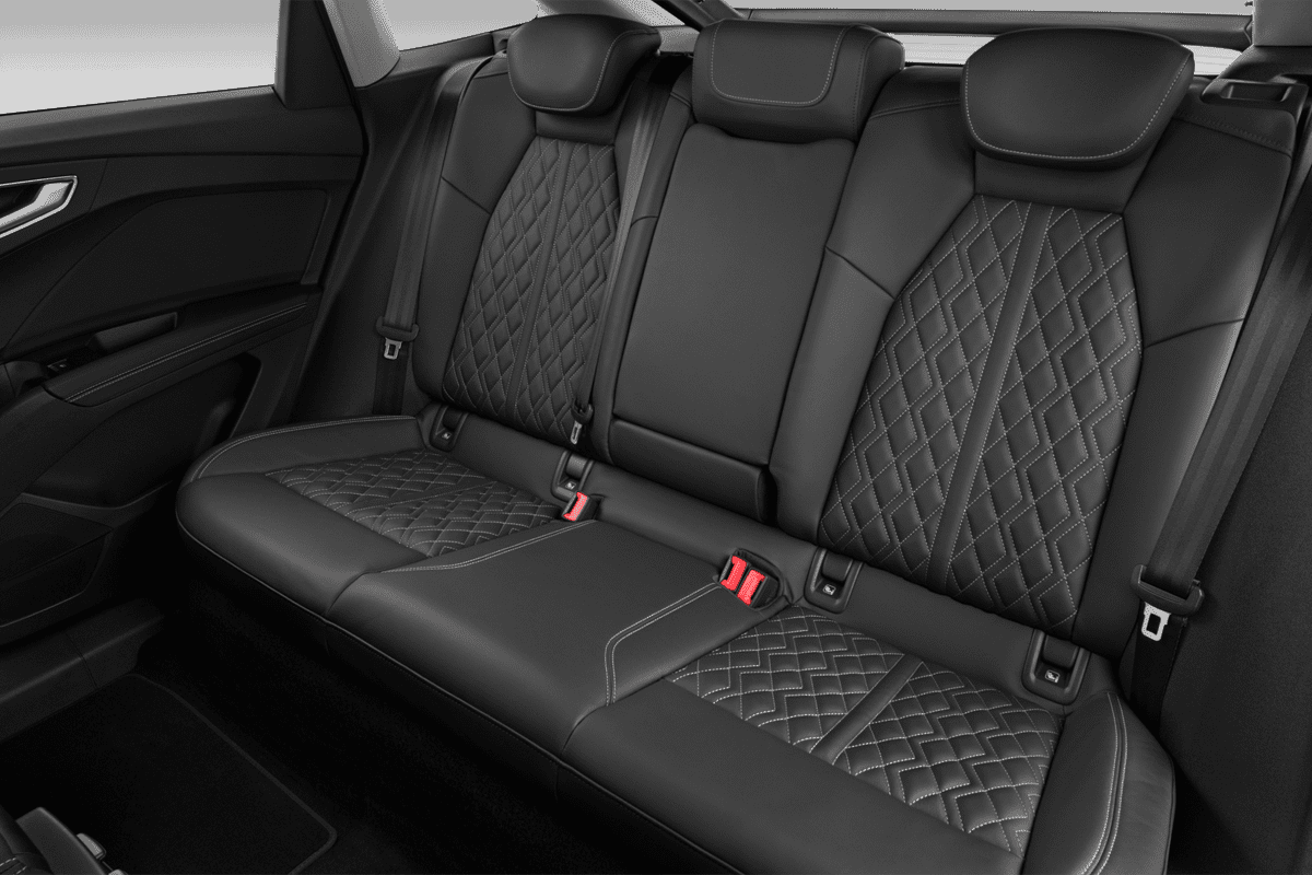 Rücksitzbank eines Audi Q4 Sportback e-tron