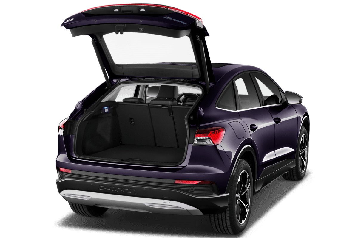 Kofferraum eines Audi Q4 Sportback e-tron