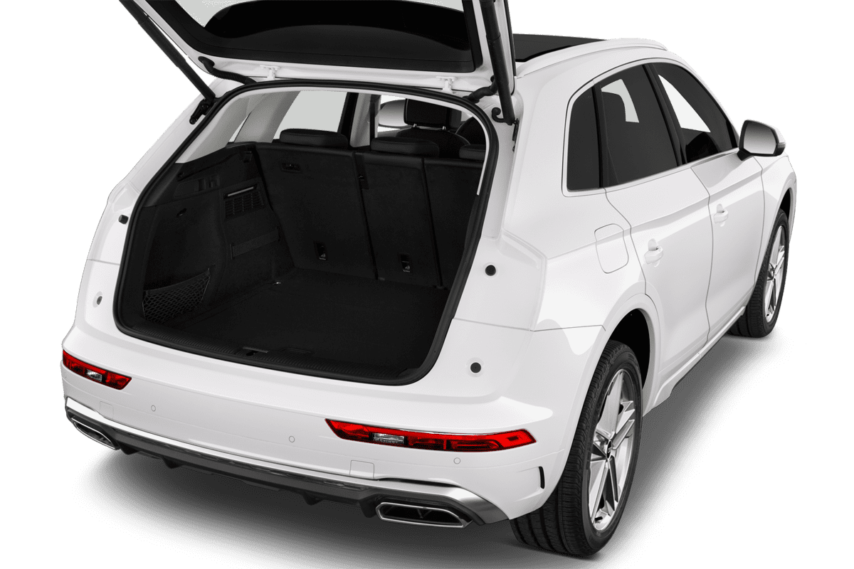 Kofferraum eines Audi Q5 SUV (neues Modell)