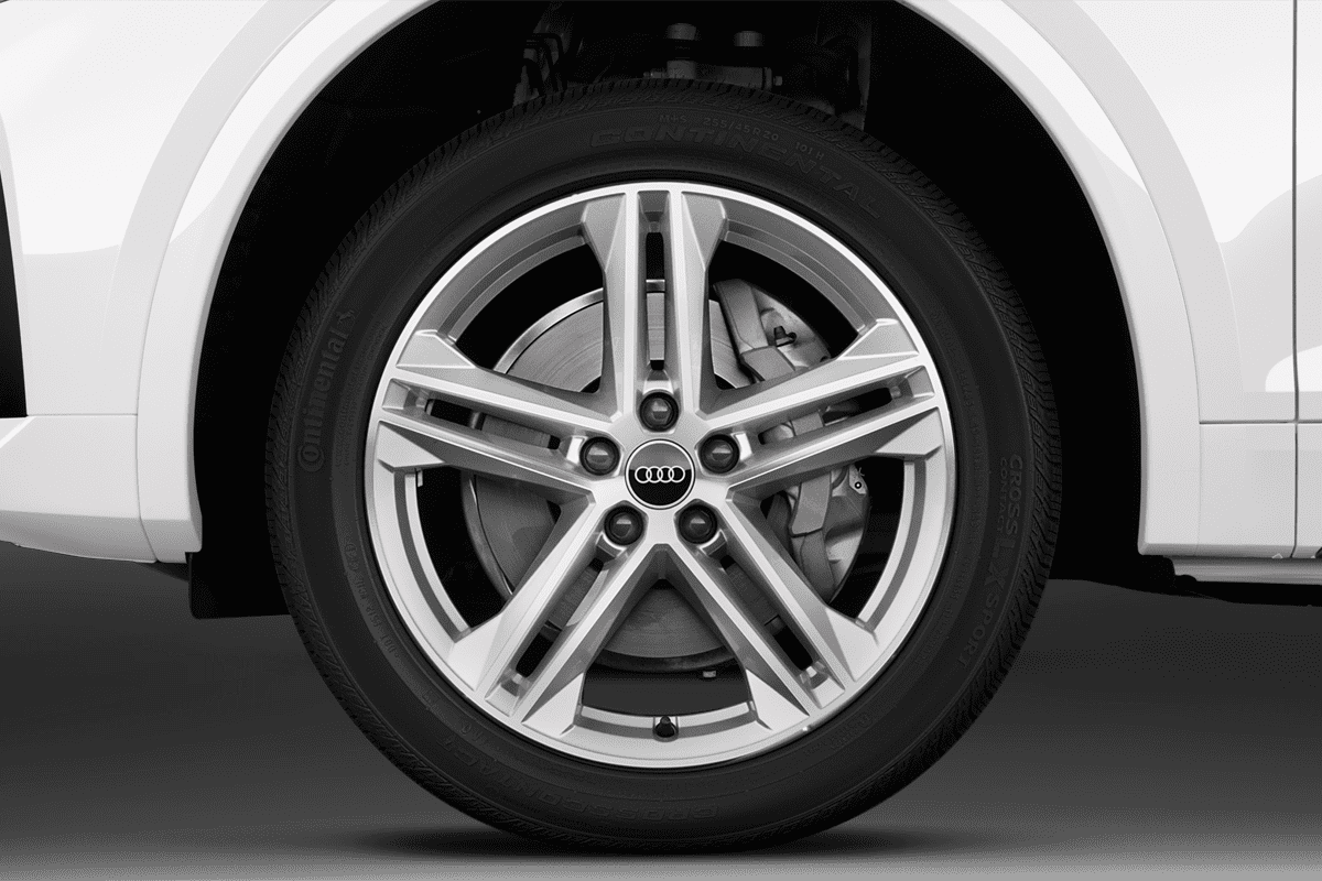 Radkappe oder Felge eines Audi Q5 SUV (neues Modell)