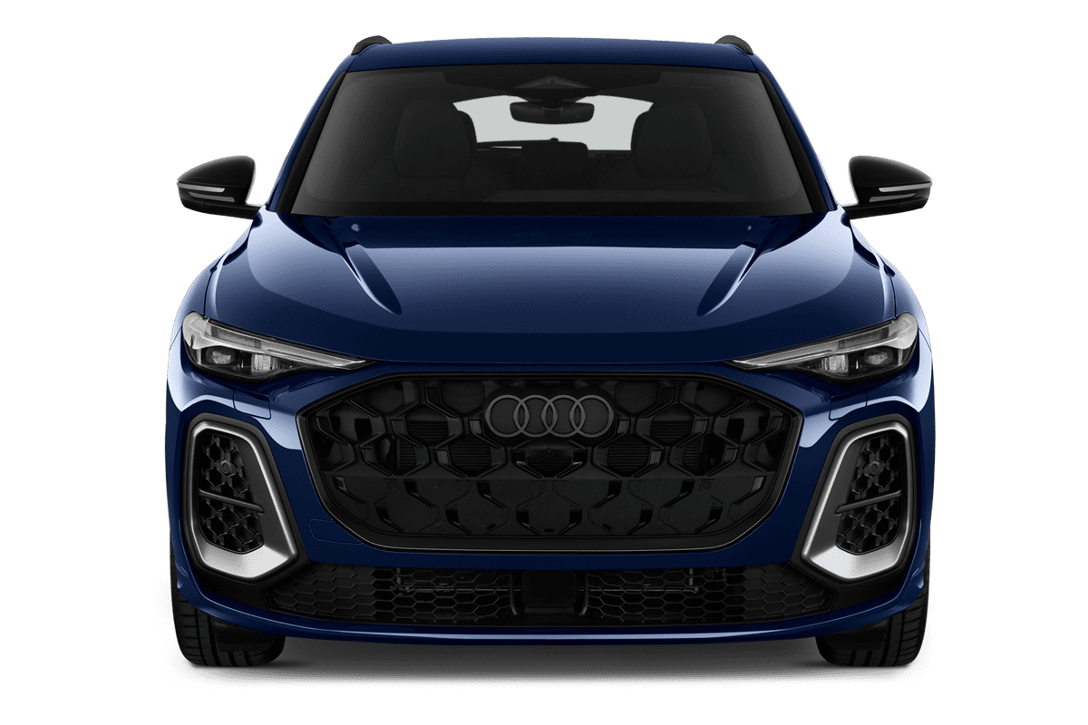 Frontansicht eines Audi Q5 SUV , freigestellt