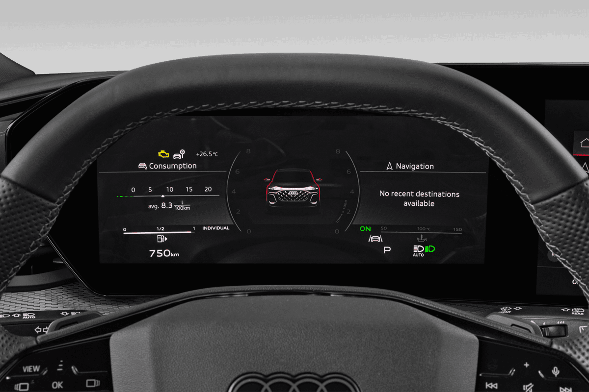 Kombiinstrument eines Audi Q5 SUV