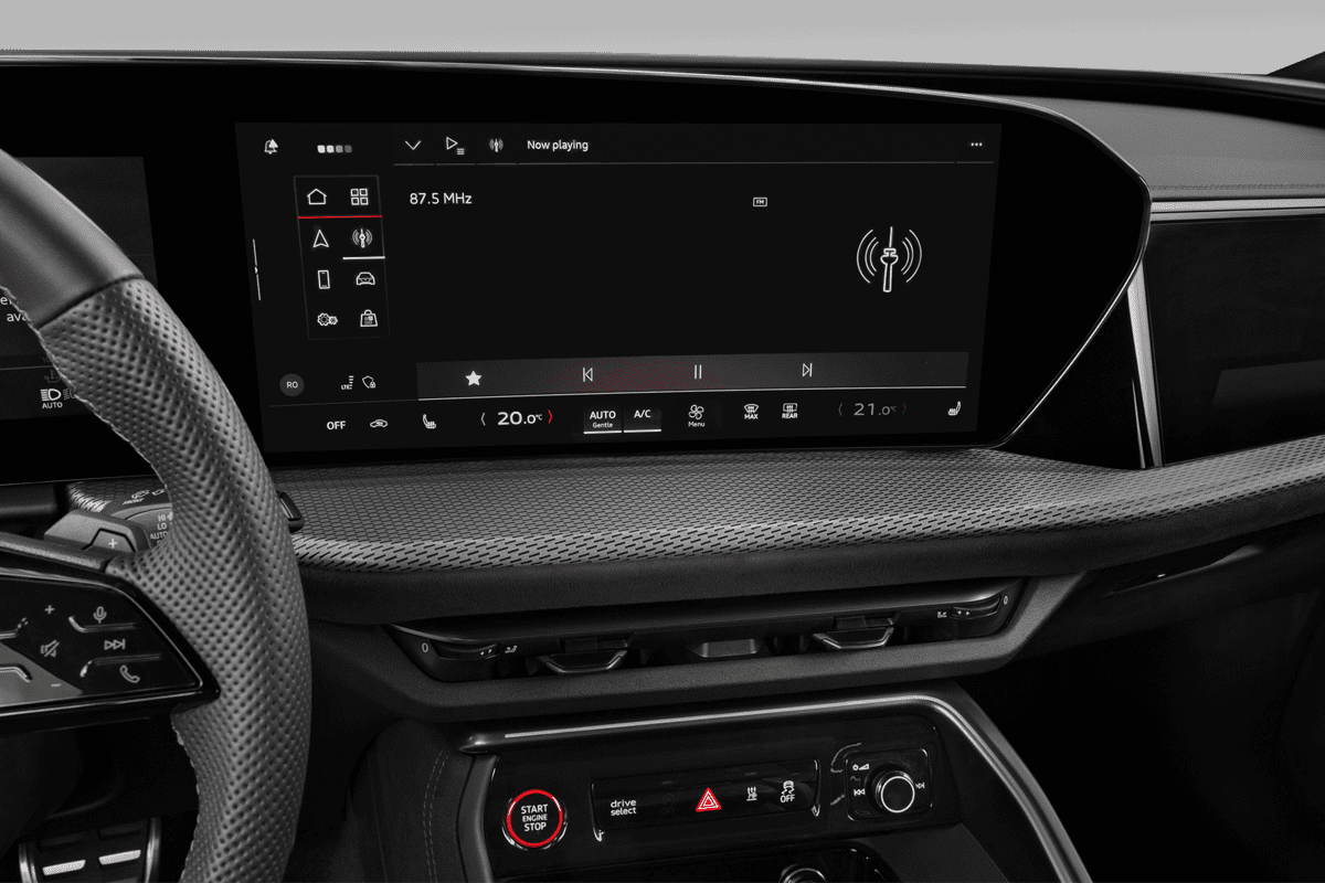 Audiosystem eines Audi Q5 SUV 