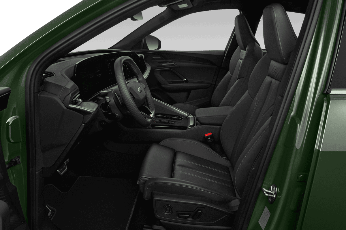 Vordersitze eines Audi Q5 Sportback 